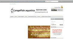 Desktop Screenshot of angelfishaquatics.co.uk